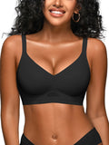 Wireless Jelly Bras for Women No Underwire Seamless Tshirt Bra S-2XL