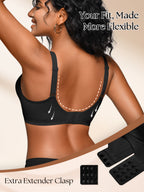 Wireless Jelly Bras for Women No Underwire Seamless Tshirt Bra S-2XL