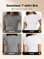 Wireless Jelly Bras for Women No Underwire Seamless Tshirt Bra S-2XL