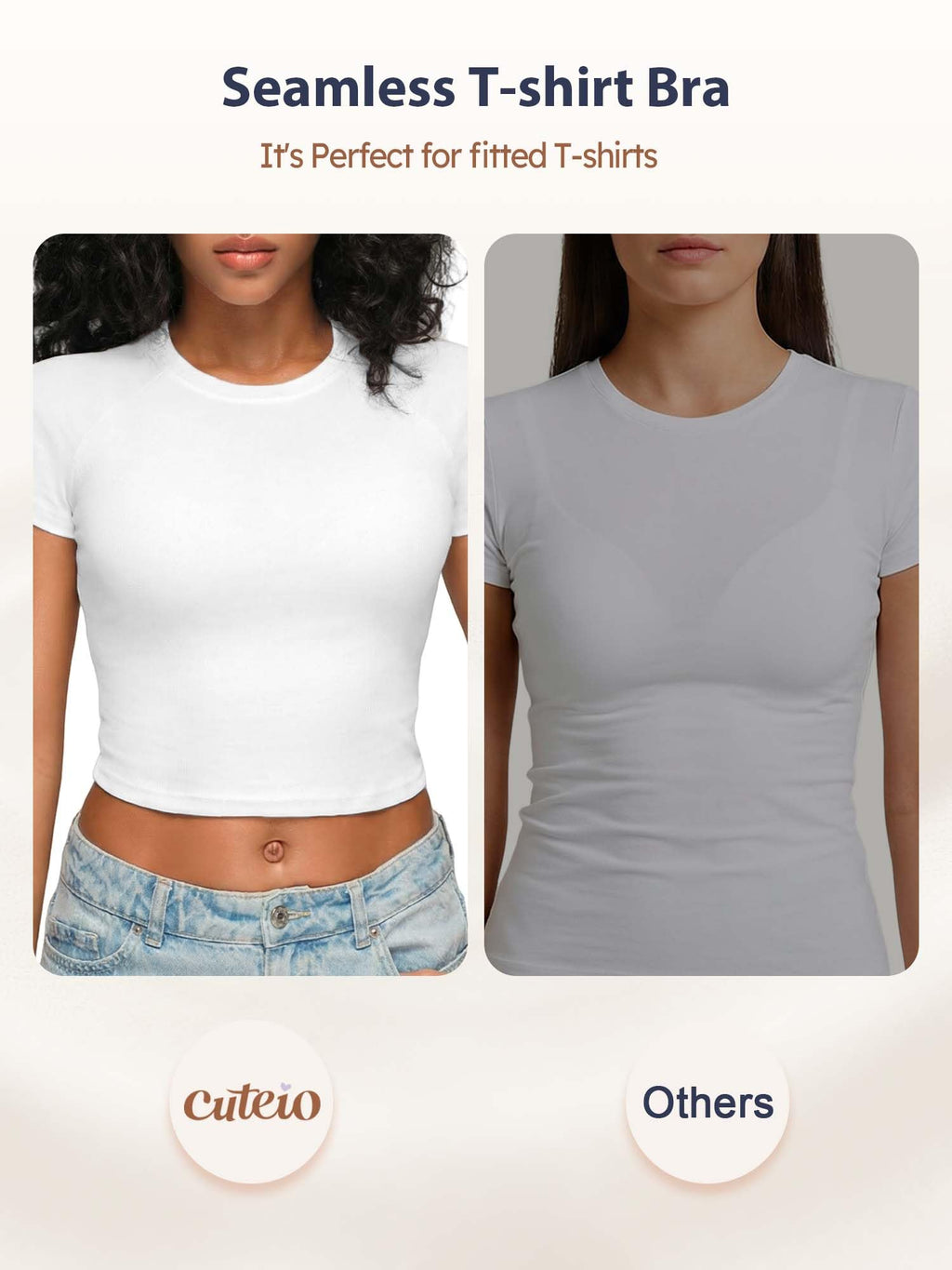 Wireless Bras for Women No Underwire Comfortable Seamless - S-3XL