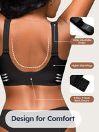 Wireless Bras for Women No Underwire Comfortable Seamless - S-3XL