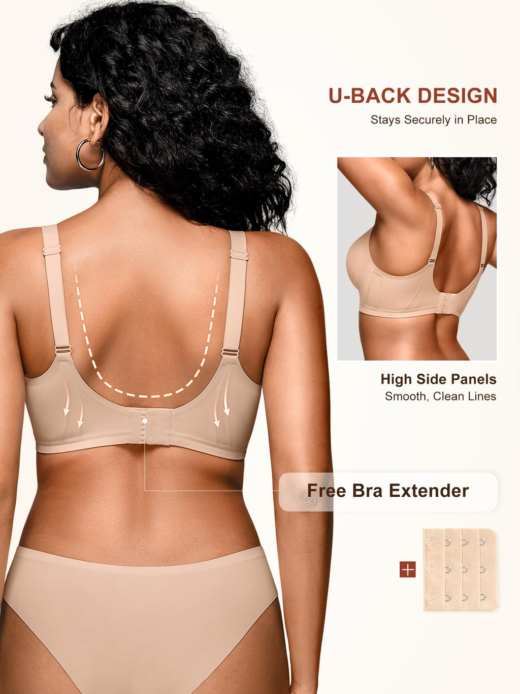 Seamless Comfortable Bras for Women with Jelly No Underwire - S-2XL