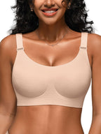Wireless Bras for Women No Underwire Comfortable Seamless - S-3XL