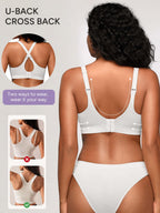 Wireless Bras for Women No Underwire with Support - S-3XL