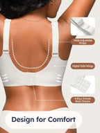Wireless Bras for Women No Underwire Comfortable Seamless - S-3XL