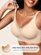 Wireless Bras for Women No Underwire Comfortable Seamless - S-3XL