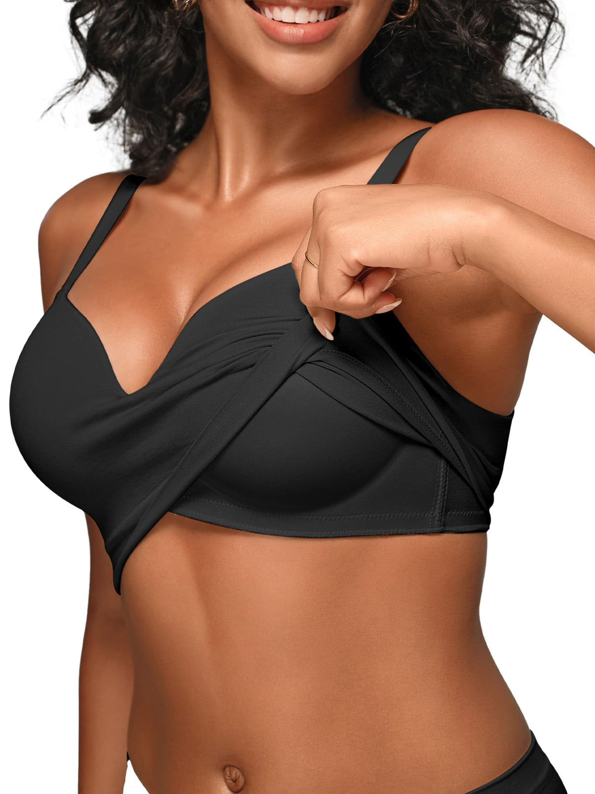 Wireless Bras for Women No Underwire with Support - S-3XL