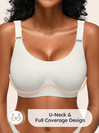 Wireless Bras for Women No Underwire Comfortable Seamless - S-3XL