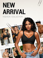 Seamless Comfortable Bras for Women with Jelly No Underwire - S-2XL